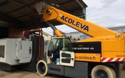 Nouvelle grue industrielle 45 tonnes