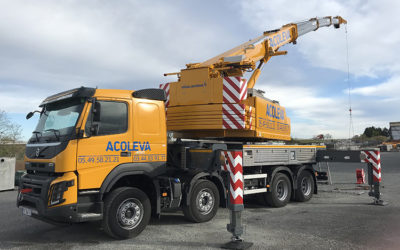 Acquisition de 2 grues sur porteur Tadano